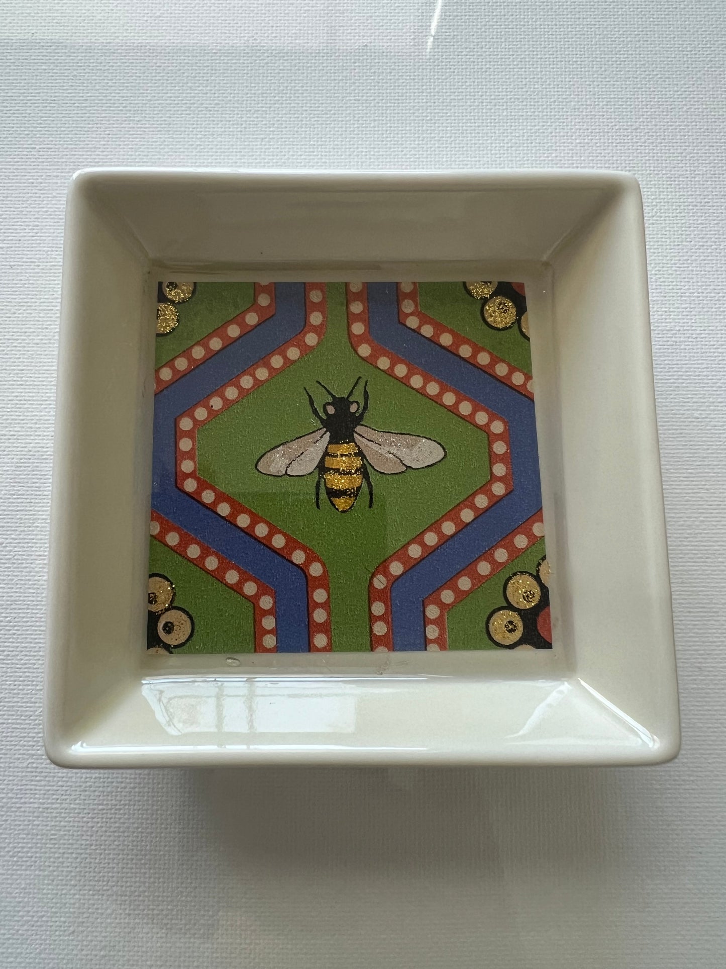 Designer Bee Ring Dish