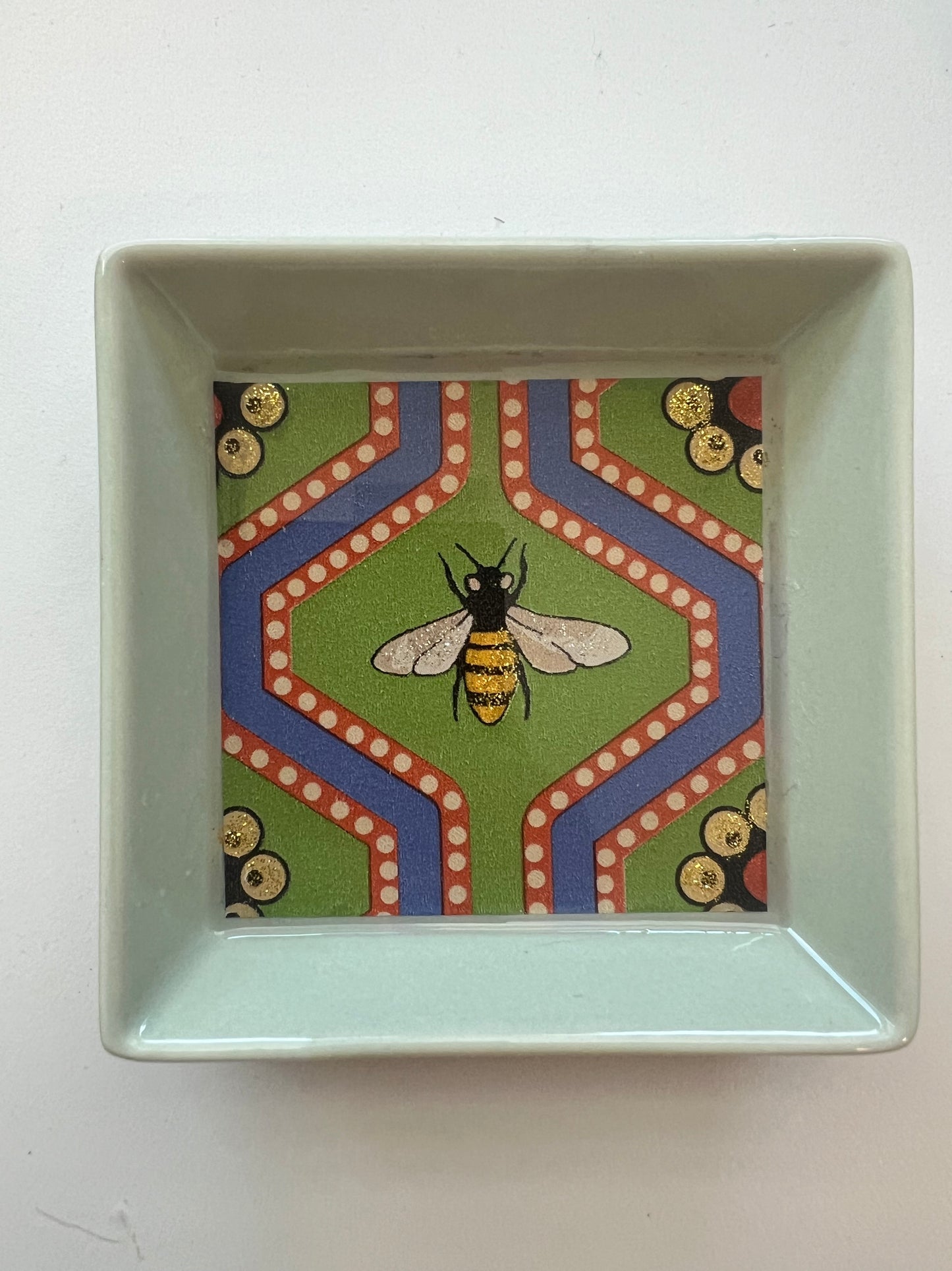 Designer Bee Ring Dish